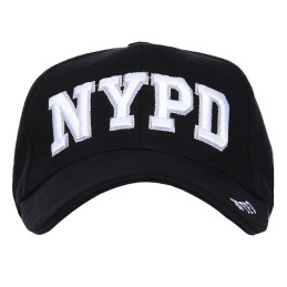 Casquette Brodée NYPD Noir