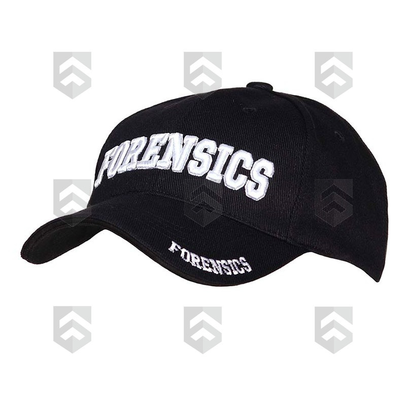 Casquette Brodée FORENSICS Noir