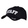 Casquette Brodée STAFF Noir
