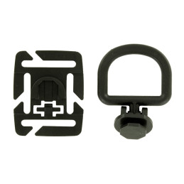 Anneau D-Ring Rotatif avec Fixation pour Passant MOLLE