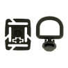 Anneau D-Ring Rotatif avec Fixation pour Passant MOLLE