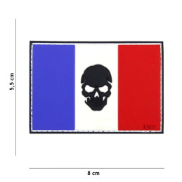 Patch 3D Skull Flag
