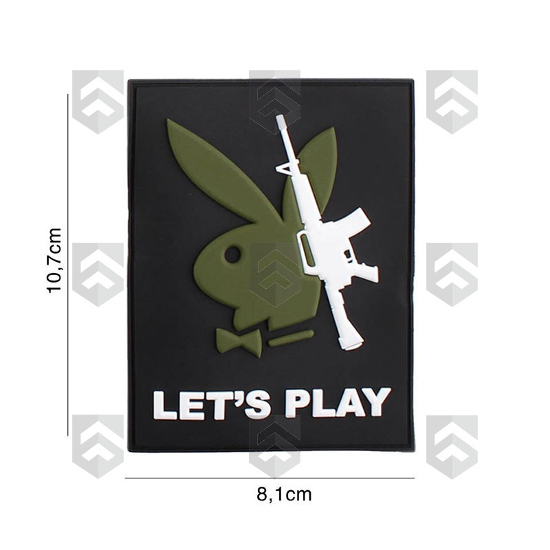 Patch 3D Playboy