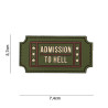 Patch 3D Admission To Hell