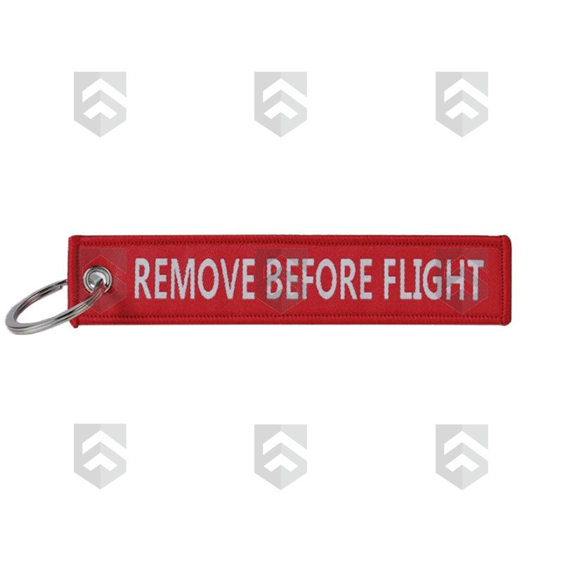 Porte-clés "Remove Before Flight"