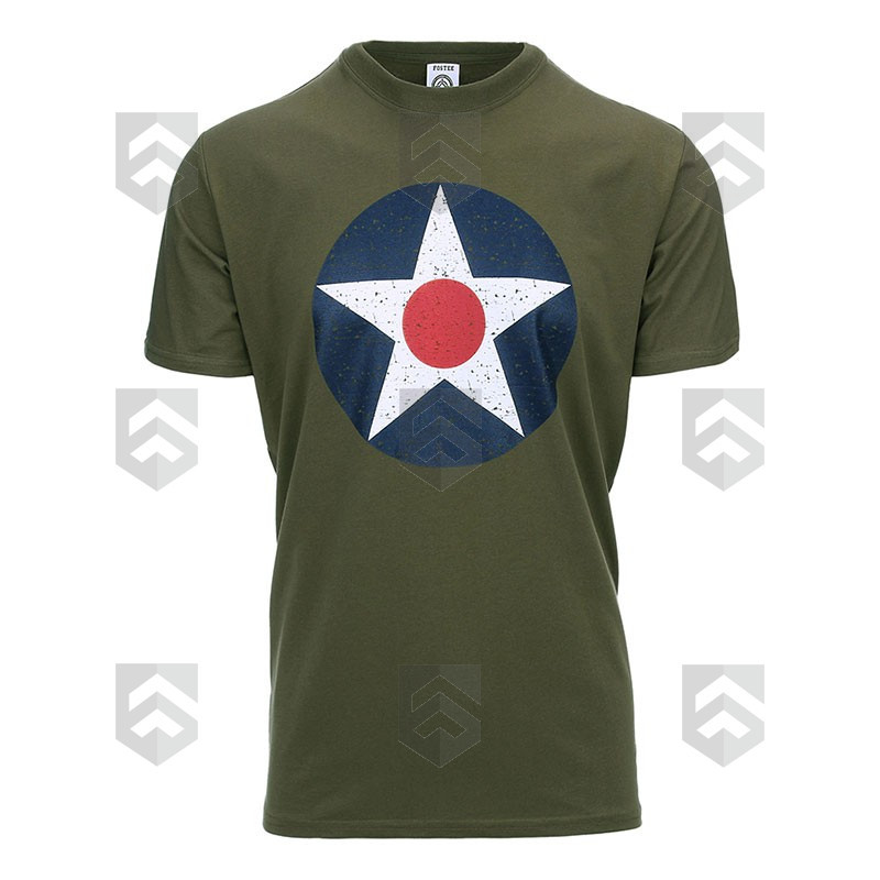 T-shirt manches courtes USAAC Fostex Vert OD