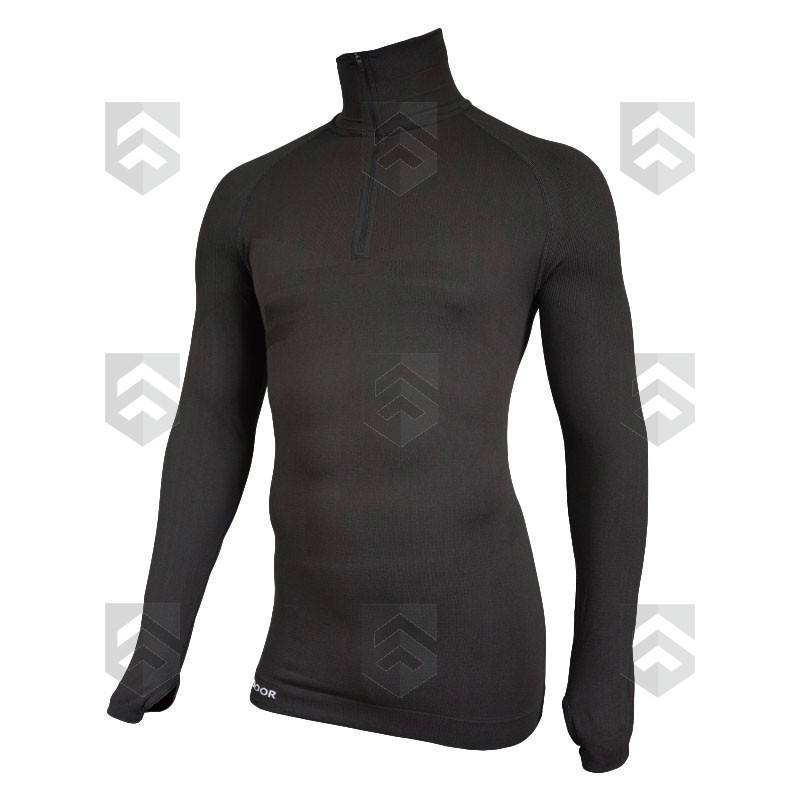 Sweat-shirt Double Soft Extreme Line Summit Outdoor Noir