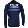 Polo Police Municipale Manches Longues Double Soft Technical Line Summit Outdoor Bleu Marine