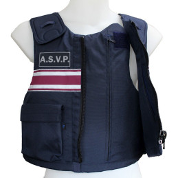 Housse Gilet Pare-Balles Port Apparent ASVP Protecop Homme