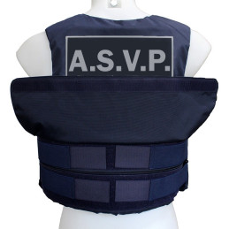 Housse Gilet Pare-Balles Port Apparent ASVP Protecop Homme