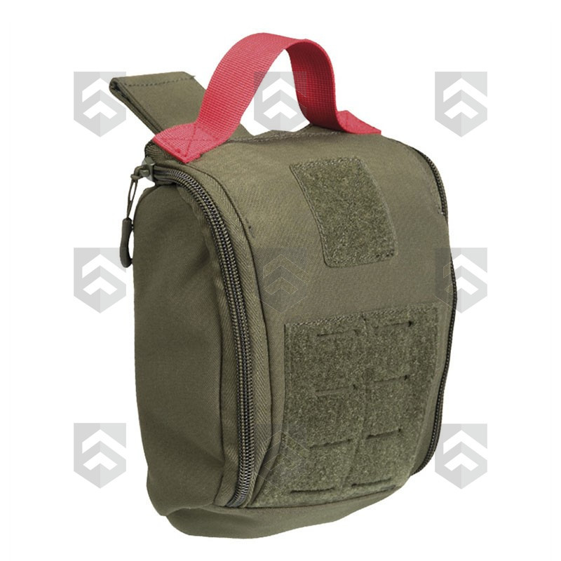 Pochette 1er Secours IFAK Laser Cut Miltec Vert OD