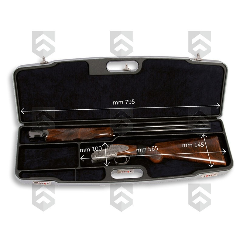 Mallette de luxe Negrini pour arme basculante démontée