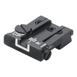 Mire arrière TPU ajustable LPA Sights pour Beretta