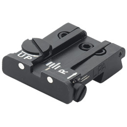 Mire arrière TPU ajustable LPA Sights pour Beretta