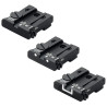 Mire arrière TPU ajustable LPA Sights pour Glock