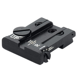 Mire arrière TPU ajustable LPA Sights pour Sig Sauer