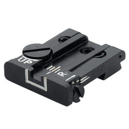 Mire arrière TPU ajustable LPA Sights pour Sig Sauer