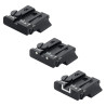 Mire arrière TPU ajustable LPA Sights pour Smith & Wesson
