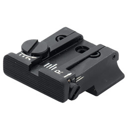 Mire arrière TPU ajustable LPA Sights pour Smith & Wesson