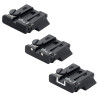 Mire arrière TPU ajustable LPA Sights pour Smith & Wesson Cal.10