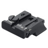 Mire arrière TPU ajustable LPA Sights pour Smith & Wesson Cal.10