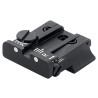 Mire arrière TPU ajustable LPA Sights pour Smith & Wesson Cal.10