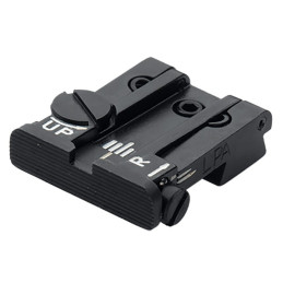 Mire arrière TPU ajustable LPA Sights pour Colt Series