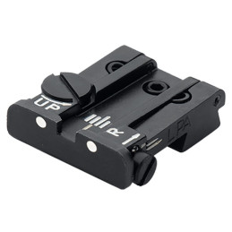 Mire arrière TPU ajustable LPA Sights pour Colt Series