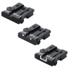 Mire arrière TPU ajustable LPA Sights pour Colt Gov't 1911-A1