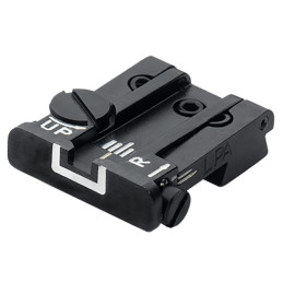 Mire arrière TPU ajustable LPA Sights pour Colt Gov't 1911-A1