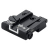 Mire arrière TPU ajustable LPA Sights pour Colt Gov't 1911-A1