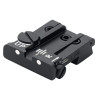 Mire arrière TPU ajustable LPA Sights pour Colt Gov't 1911-A1