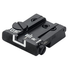 Mire arrière TPU ajustable LPA Sights pour Ruger Cal.22