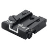 Mire arrière TPU ajustable LPA Sights pour Ruger Cal.22