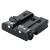 Mire arrière TPU ajustable LPA Sights pour Ruger Cal.22