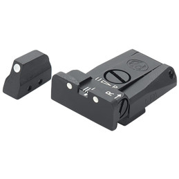 Mire arrière avec guidon SPR ajustable LPA Sights pour Beretta