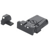 Mire arrière avec guidon SPR ajustable LPA Sights pour Sig Sauer
