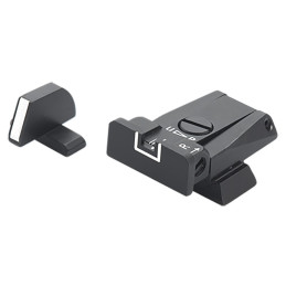 Mire arrière avec guidon SPR ajustable LPA Sights pour H&K