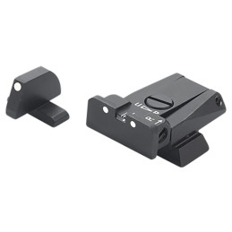 Mire arrière avec guidon SPR ajustable LPA Sights pour H&K