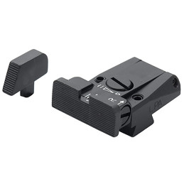 Mire arrière avec guidon SPR ajustable LPA Sights pour Colt Gov't 1911-A1