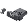 Mire arrière avec guidon SPR ajustable LPA Sights pour Colt Gov't 1911-A1