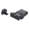 Mire arrière avec guidon SPR ajustable LPA Sights pour Sig Sauer P229-P320