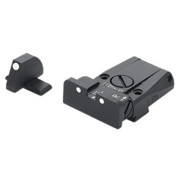 Mire arrière avec guidon SPR ajustable LPA Sights pour Sig Sauer P229-P320