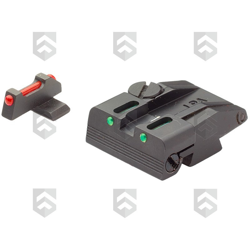 Mire arrière avec guidon TTF ajustable LPA Sights pour Beretta PX4