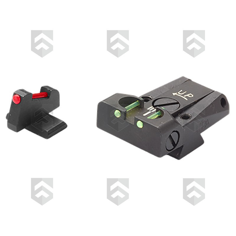 Mire arrière avec guidon TTF ajustable LPA Sights pour Browning