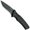 Couteau de poche Automatique Strike Tanto Böker Noir