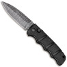 Couteau de poche Automatique KALS-74 Damas Böker Noir