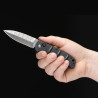 Couteau de poche Automatique KALS-74 Damas Böker Noir