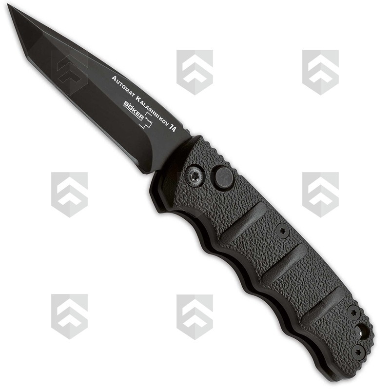 Couteau de poche Automatique KALS-74 Mini Tanto Böker Noir