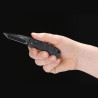 Couteau de poche Automatique KALS-74 Mini Tanto Böker Noir